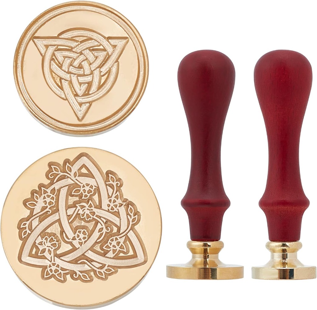 2 Set Celtic Knot Wax Seal Sta - Wax Seal Stamp Set reseña y precio