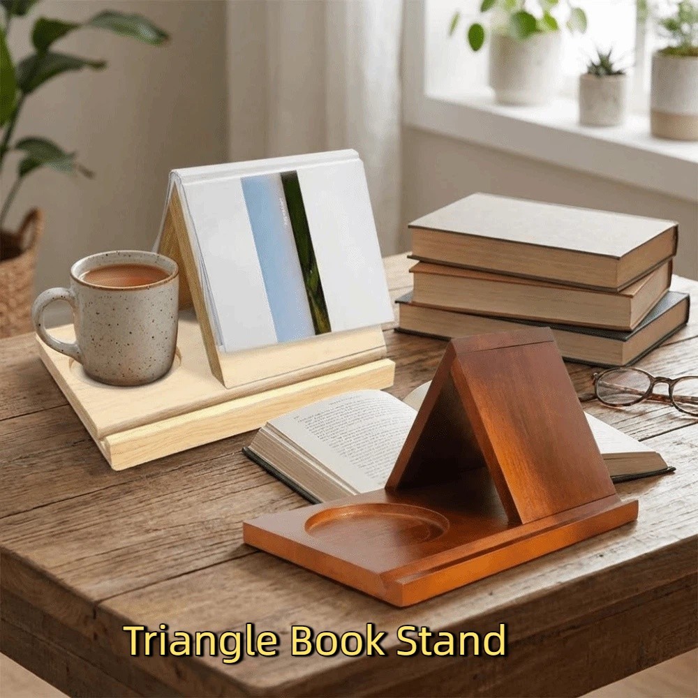 Minimalist 2 in 1 Triangle Woo - Magazine Holder Rack reseña y precio