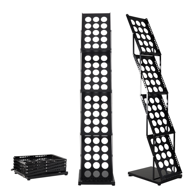 Folding Metal Brochure Magazin - Magazine Holder Rack reseña y precio