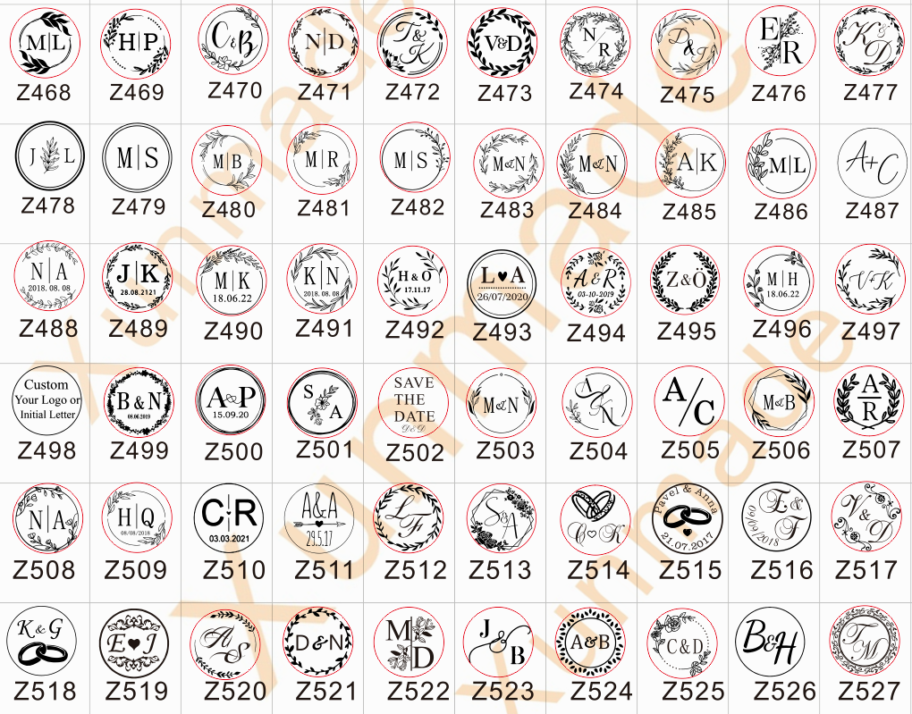Custom Seal Wax Seal Stamp Cus - Rubber Date Stamp reseña y precio