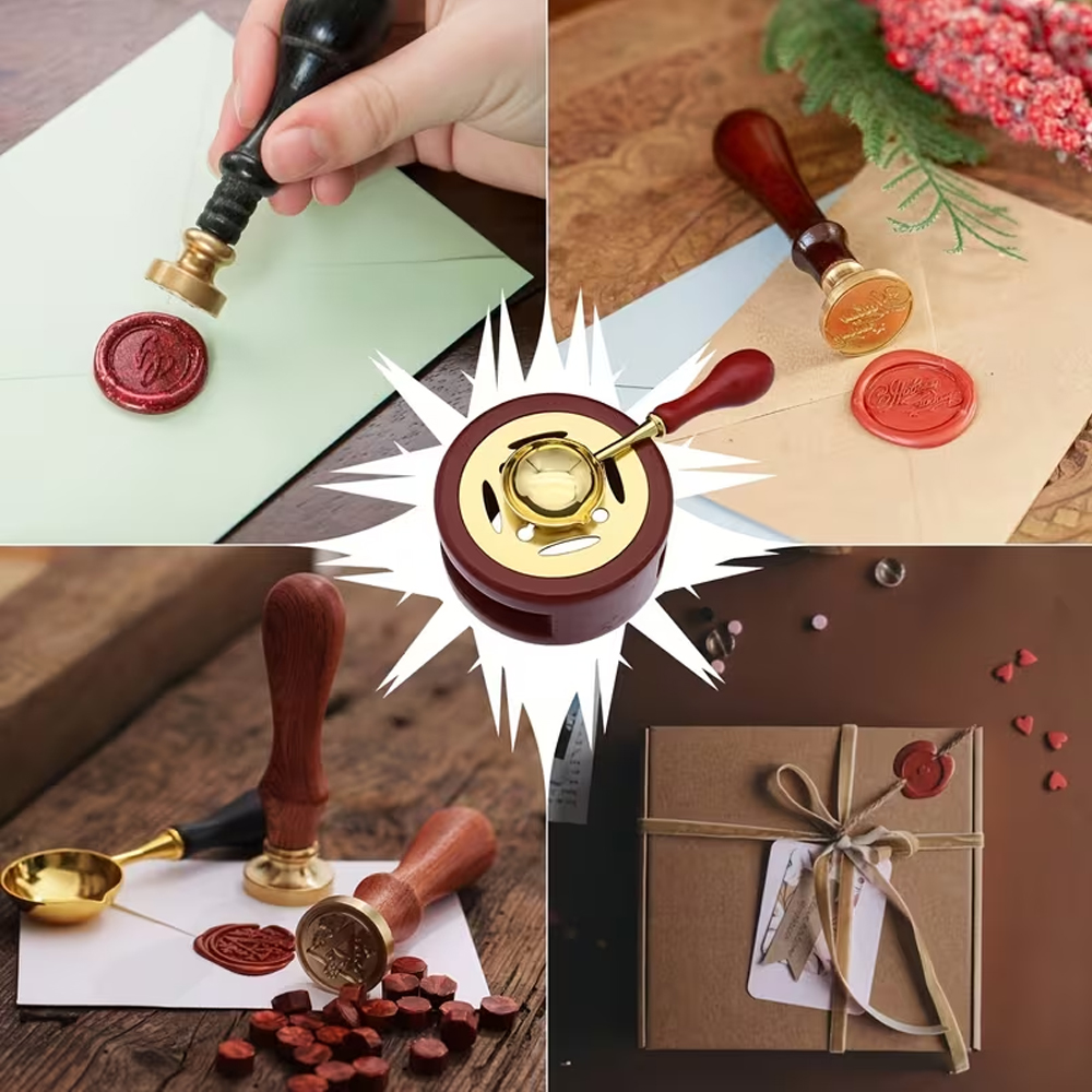 Personalized Wax Seal Stamp Ki - Wax Seal Stamp Set reseña y precio