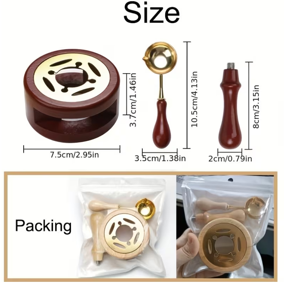 Personalized Wax Seal Stamp Ki - Wax Seal Stamp Set reseña y precio