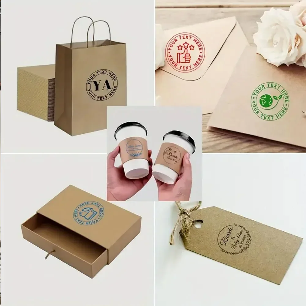 Custom Stamp Personalized Self - Rubber Date Stamp reseña y precio