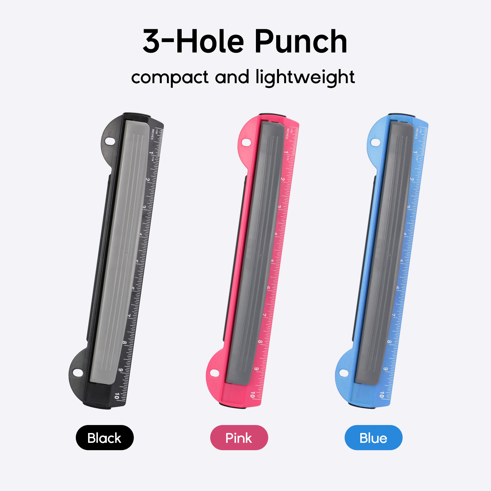 EAGLE 3-Hole Punch for A4/Lett - Binder A4 Lever reseña y precio