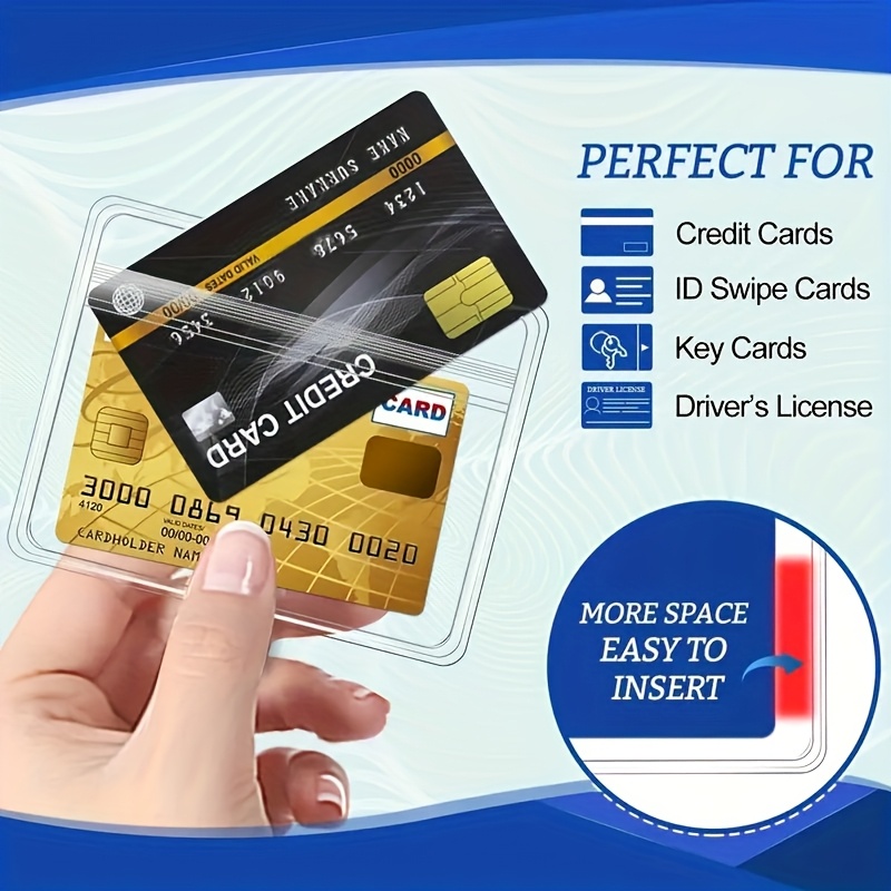 10 sets Transparent PVC ID Car - Index Card Holder reseña y precio