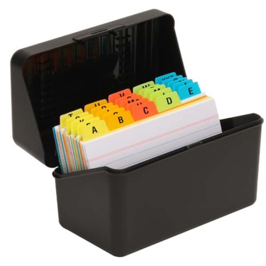 3x5 Index Card Holder with 100 - Index Card Holder reseña y precio