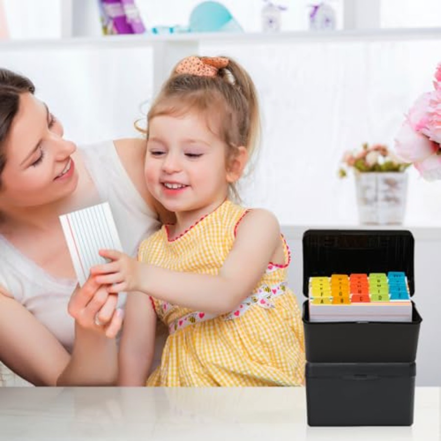 3x5 Index Card Holder with 100 - Index Card Holder reseña y precio