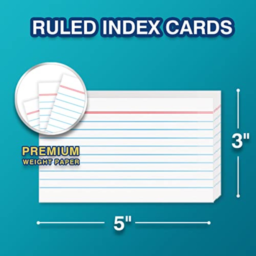 3x5 Index Card Holder with 100 - Index Card Holder reseña y precio