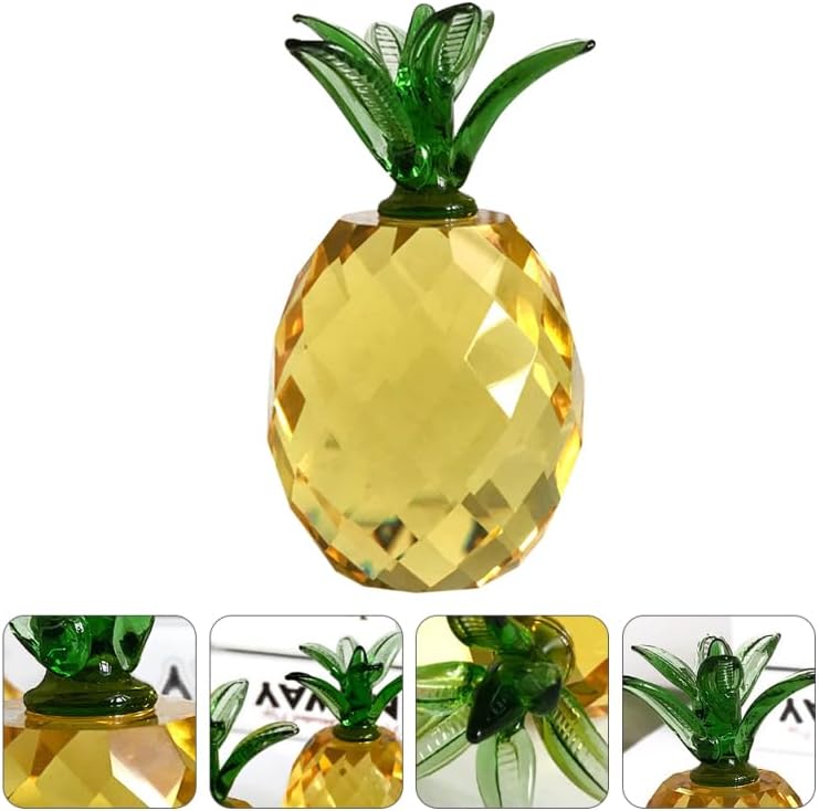 Crystal fruit Paperweight with - Paper Weight Crystal reseña y precio