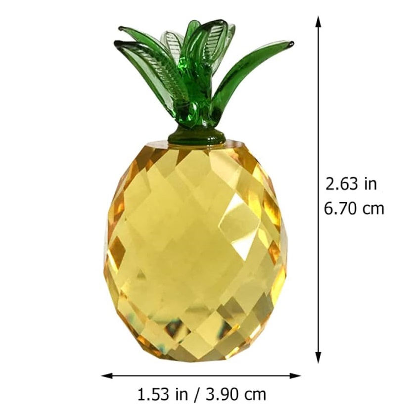Crystal fruit Paperweight with - Paper Weight Crystal reseña y precio