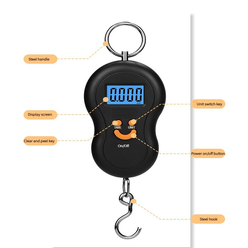 Electronic 50Kg 10g Hanging Sc - Tape Dispenser Weighted reseña y precio