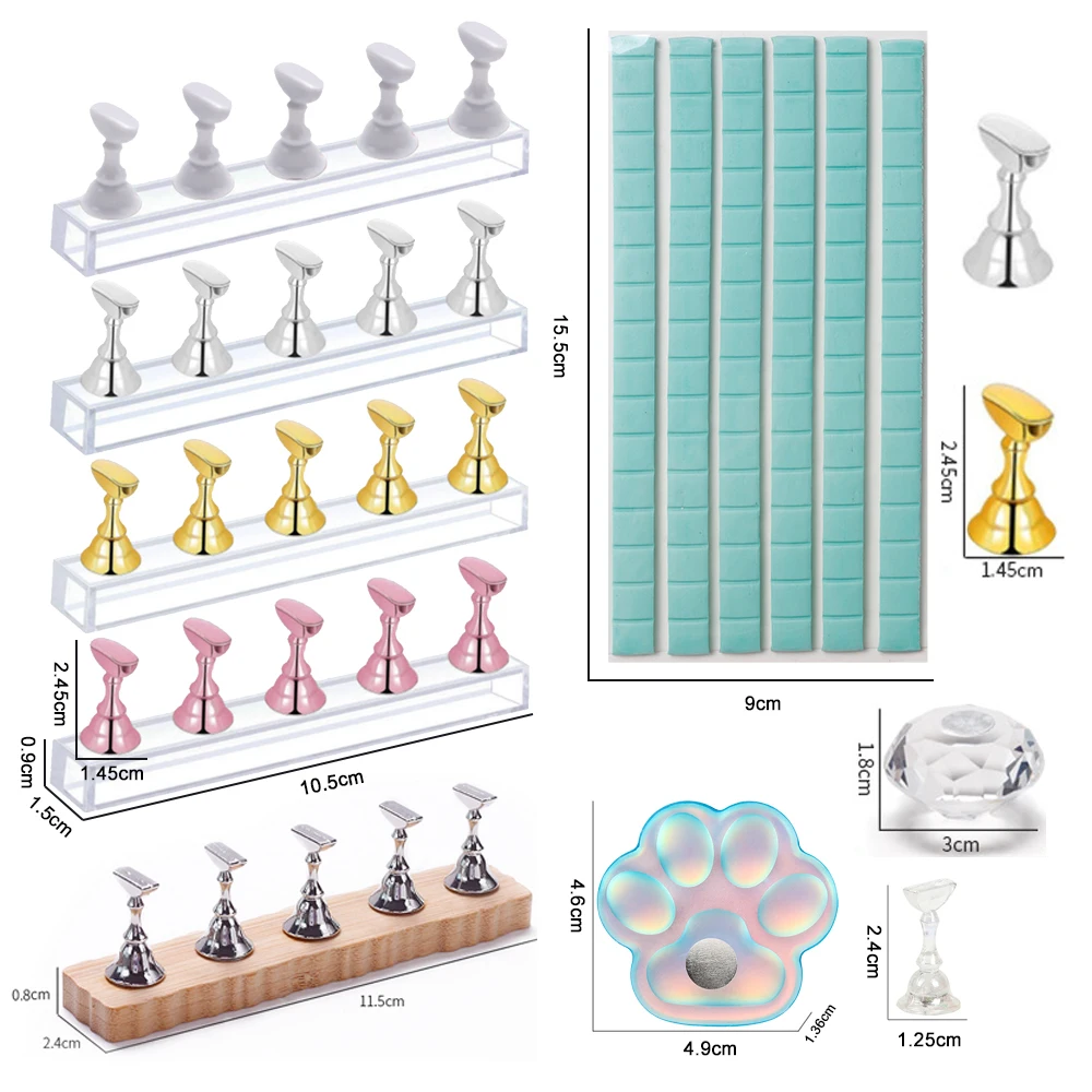 5PCS/Pack Chess Magnetic Nail  - Gel Refill Pack reseña y precio