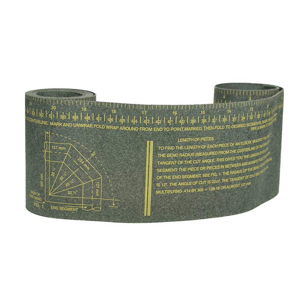 Pipe Measuring Tool Wrap Aroun - Tape Dispenser Weighted reseña y precio