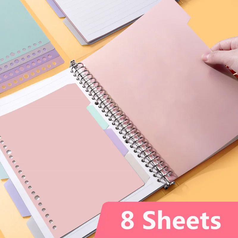 Colorful Dividers for A5 Plann - Tab Divider A4 reseña y precio
