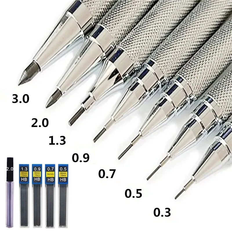Metal Mechanical Pencil 0.3 0. - Mechanical Pencil 0.3 reseña y precio