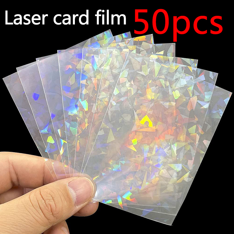 50pcs Soft Trading Laser Card  - Card Index Box reseña y precio