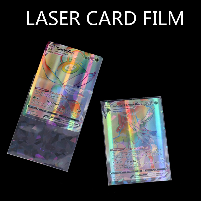 50pcs Soft Trading Laser Card  - Card Index Box reseña y precio