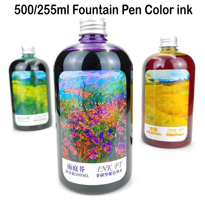 500ml/255/50ml 24 Colors Bottl - Fountain Pen Bottled Ink reseña y precio