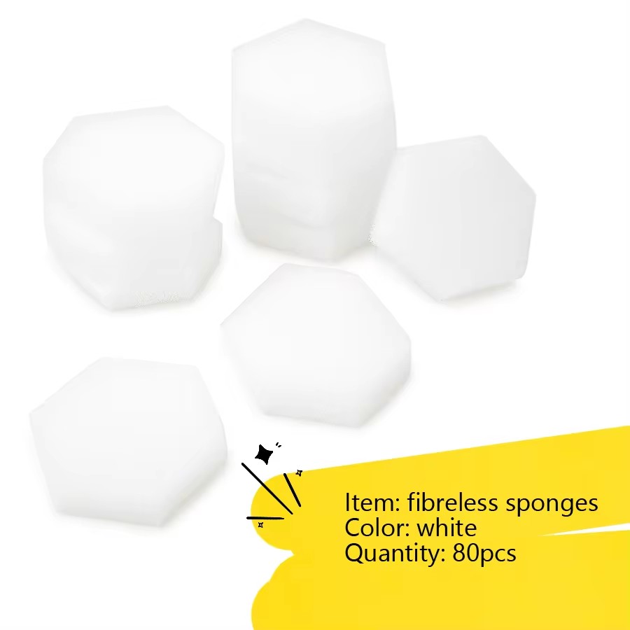 80Pcs Hexagon Soft Sponges, Li - Gel Refill Pack reseña y precio