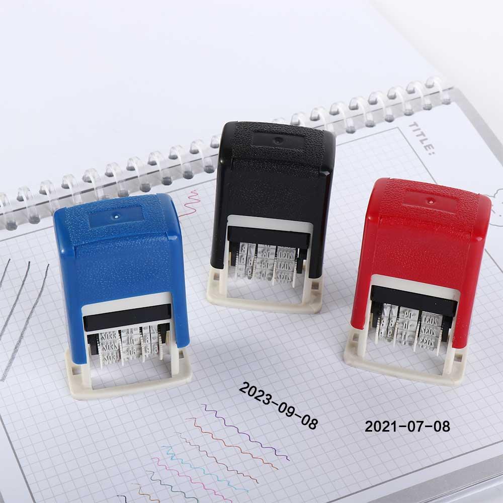 DIY Handle Account Date Stamps - Rubber Date Stamp reseña y precio