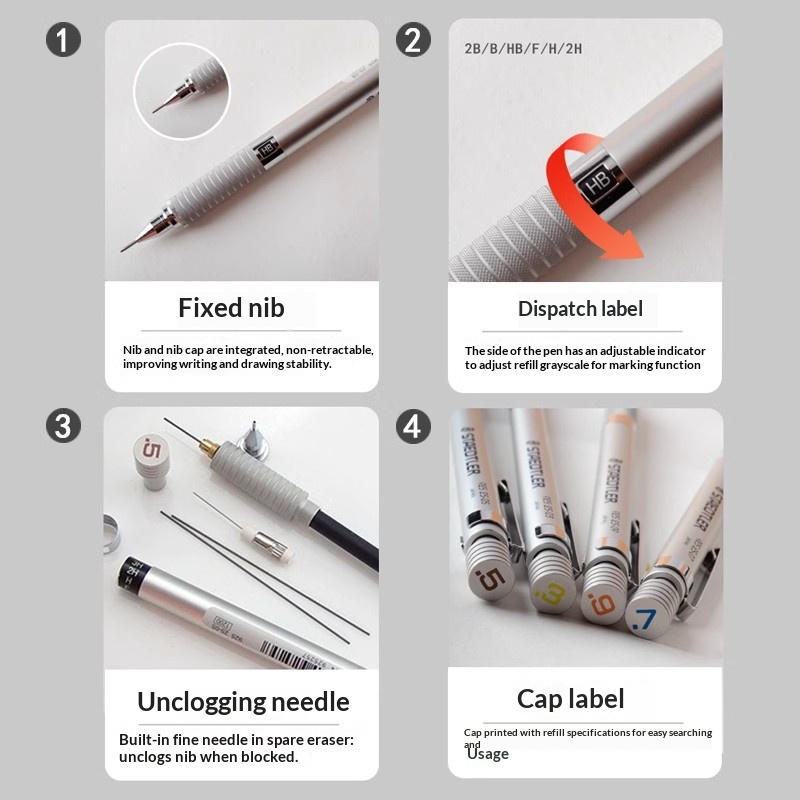 Staedtler 925 Full Metal Draft - Mechanical Pencil 0.3 reseña y precio