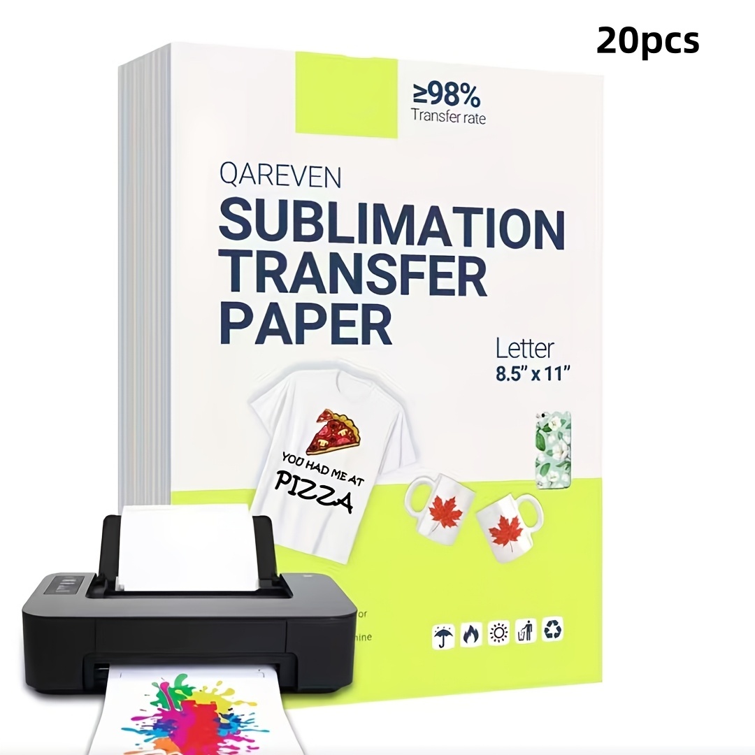 5/10/20/100 Sublimation Transf - Ink Blotter Paper reseña y precio