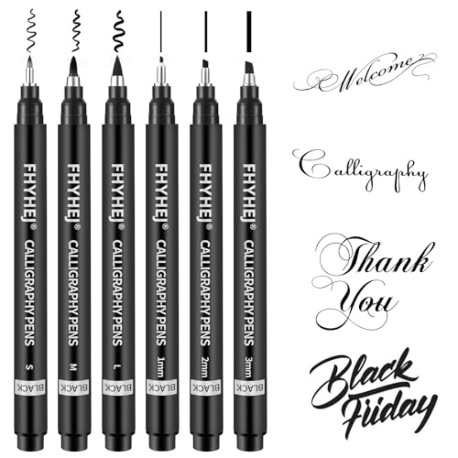 Calligraphy Pen, 6 Size Callig - Archive Box Set reseña y precio