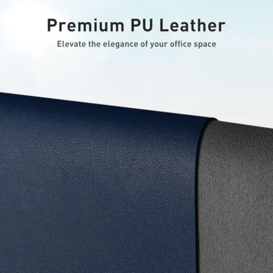 Leather Desk Pad Protector Mou - Leather Desk Pad reseña y precio