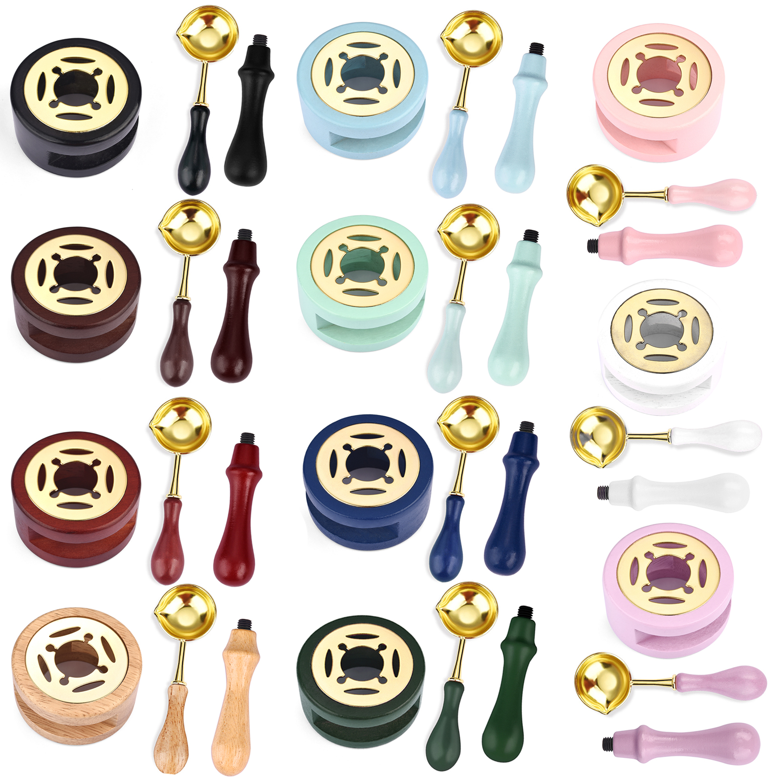 2/3Pcs Set Retro Sealing Wax F - Wax Seal Stamp Set reseña y precio