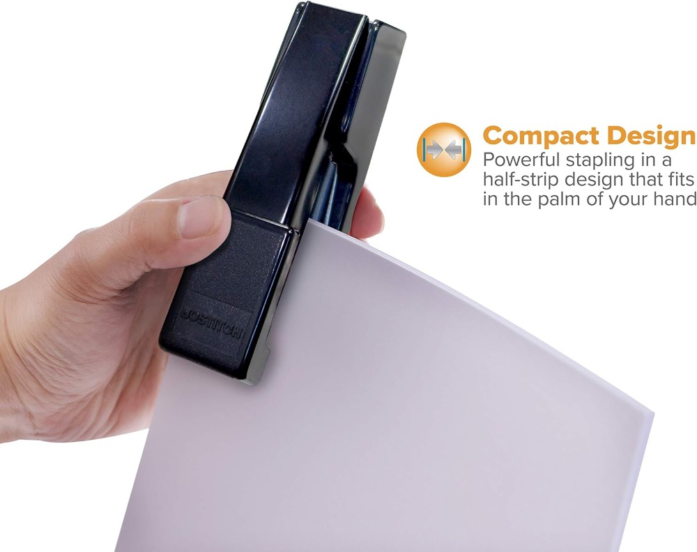 Executive Compact Stapler, 20  - Stapler Half Strip reseña y precio