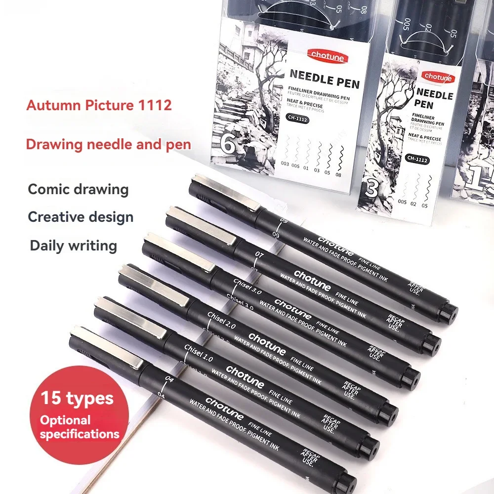 Black Micro Pens,15 Sizes,Wate - Correction Pen Fine reseña y precio