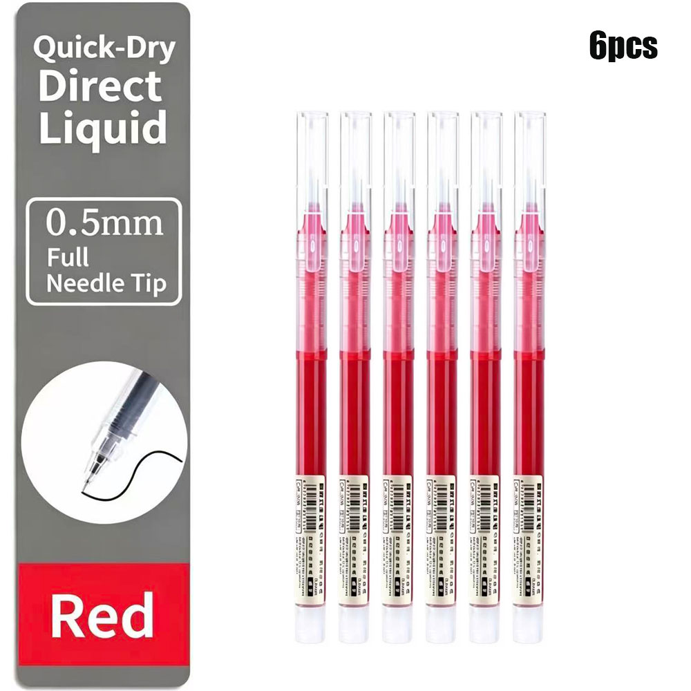 6 Pack Click Gel Pens 0.5mm Bl - Gel Refill Pack reseña y precio