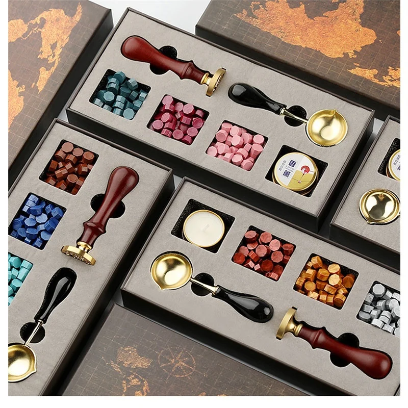 DIY Stamps Wax Seal Box Kit De - Wax Seal Stamp Set reseña y precio