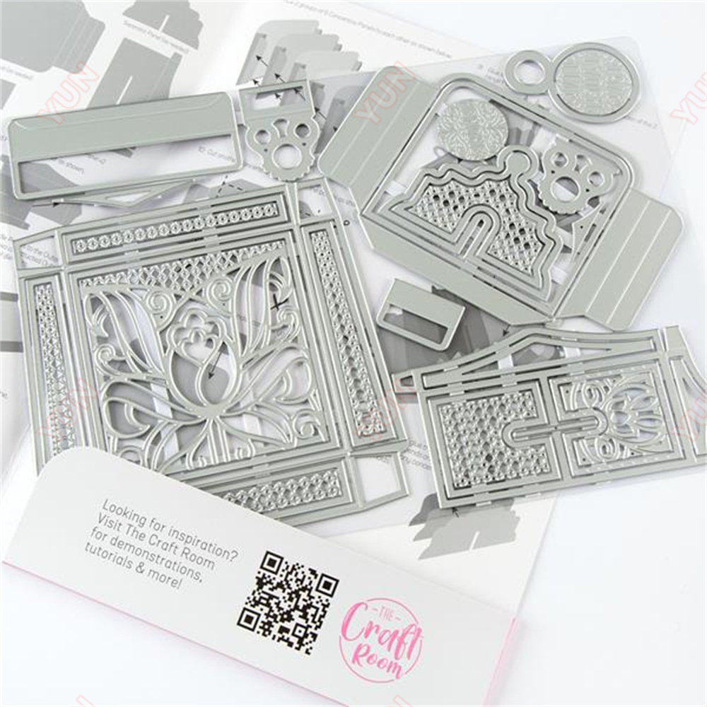 Mini Index Bureau Box Die Set  - Card Index Box reseña y precio