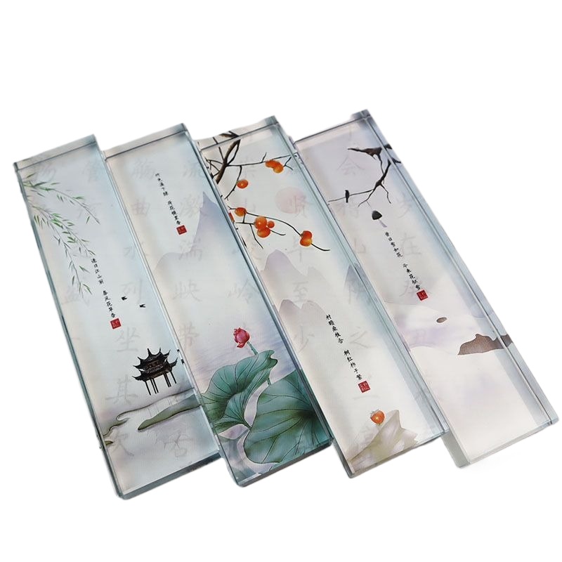 Glass Paperweight Traditional  - Book Weight Glass reseña y precio