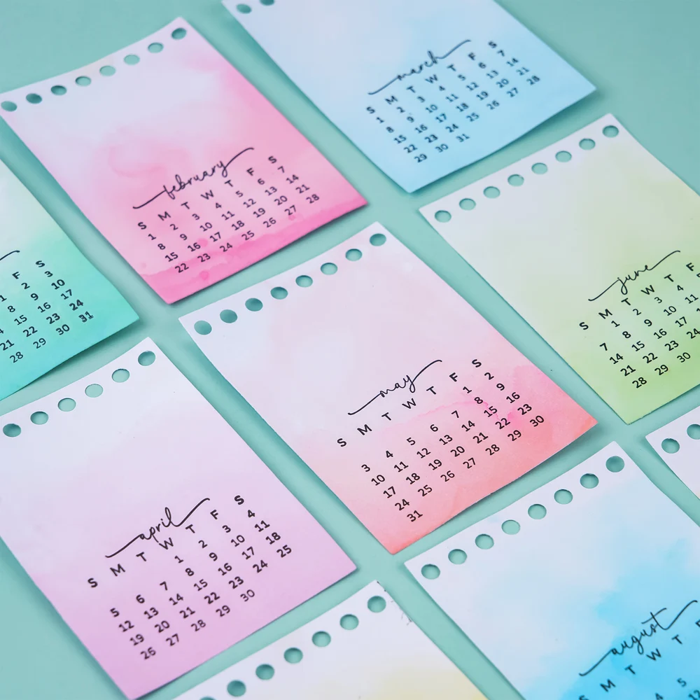 Calendar Date 2026 Clear Stamp - Rubber Date Stamp reseña y precio