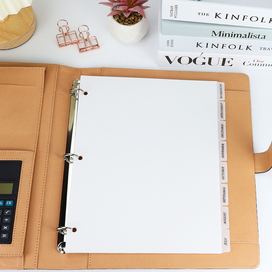A4/A5/A6/A7 Ring Seperator Pag - Binder A4 Lever reseña y precio