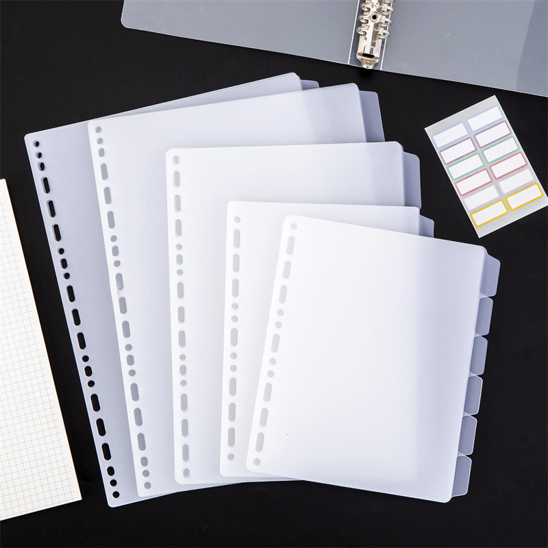 A4 A5 B5 Binder Dividers Gener - Tab Divider A4 reseña y precio