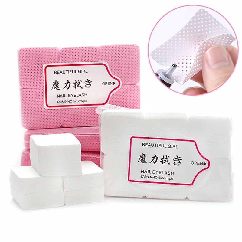 600Pcs/Pack Lint-Free Eyelash  - Gel Refill Pack reseña y precio