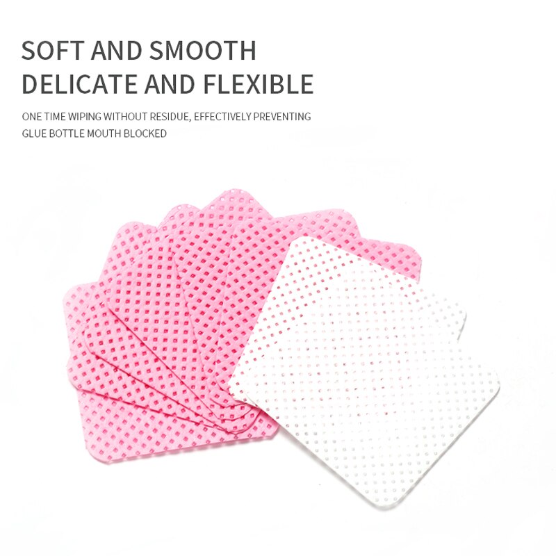 600Pcs/Pack Lint-Free Eyelash  - Gel Refill Pack reseña y precio