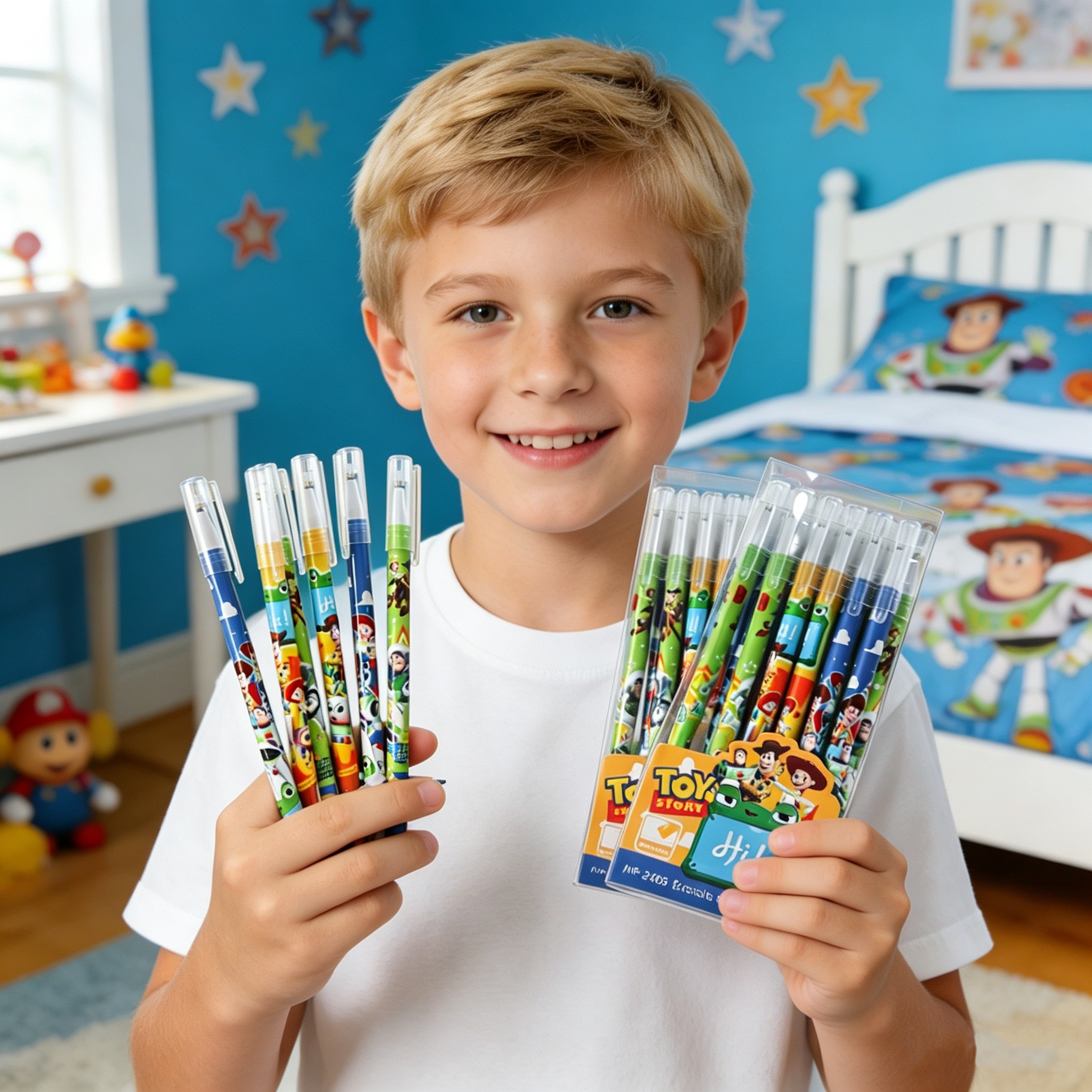 New 6/24pcs Toy Story Magic Er - Correction Pen Fine reseña y precio