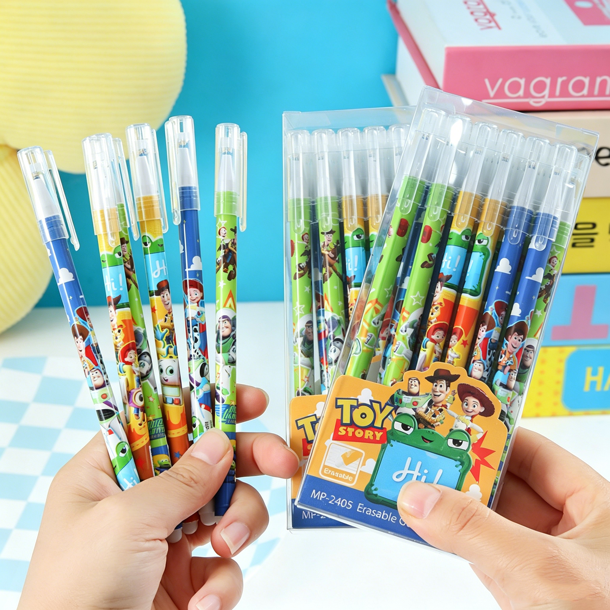 New 6/24pcs Toy Story Magic Er - Correction Pen Fine reseña y precio