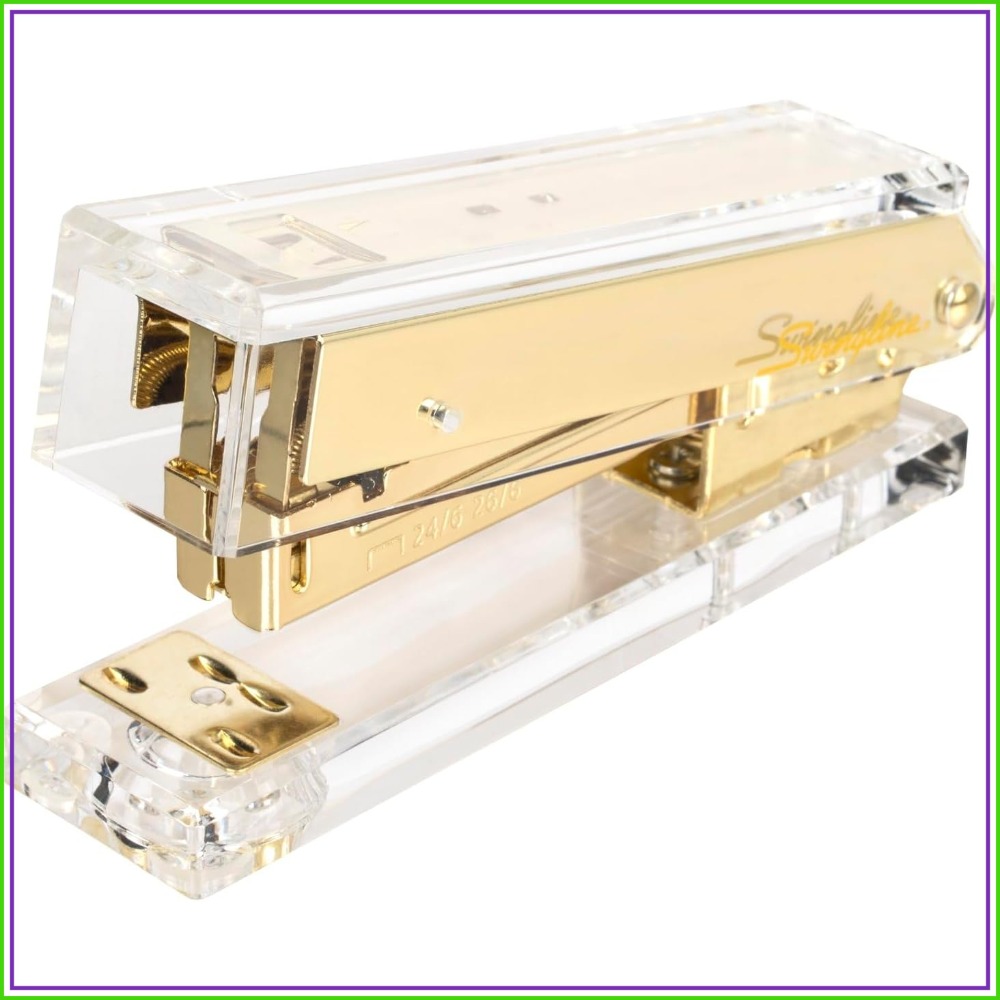 Clear Acrylic Stapler, 20 Shee - Stapler Half Strip reseña y precio
