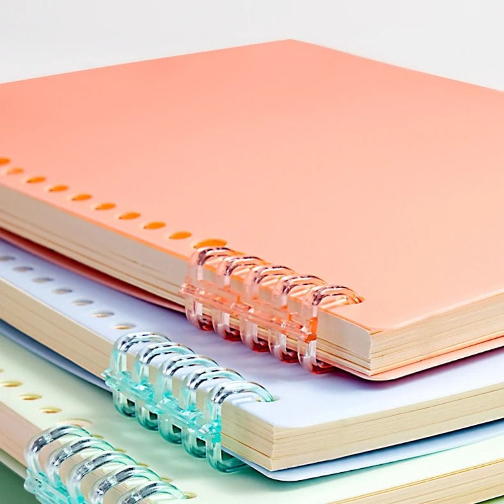 4Pcs PP Loose-leaf Book Cover  - Binder A4 Lever reseña y precio