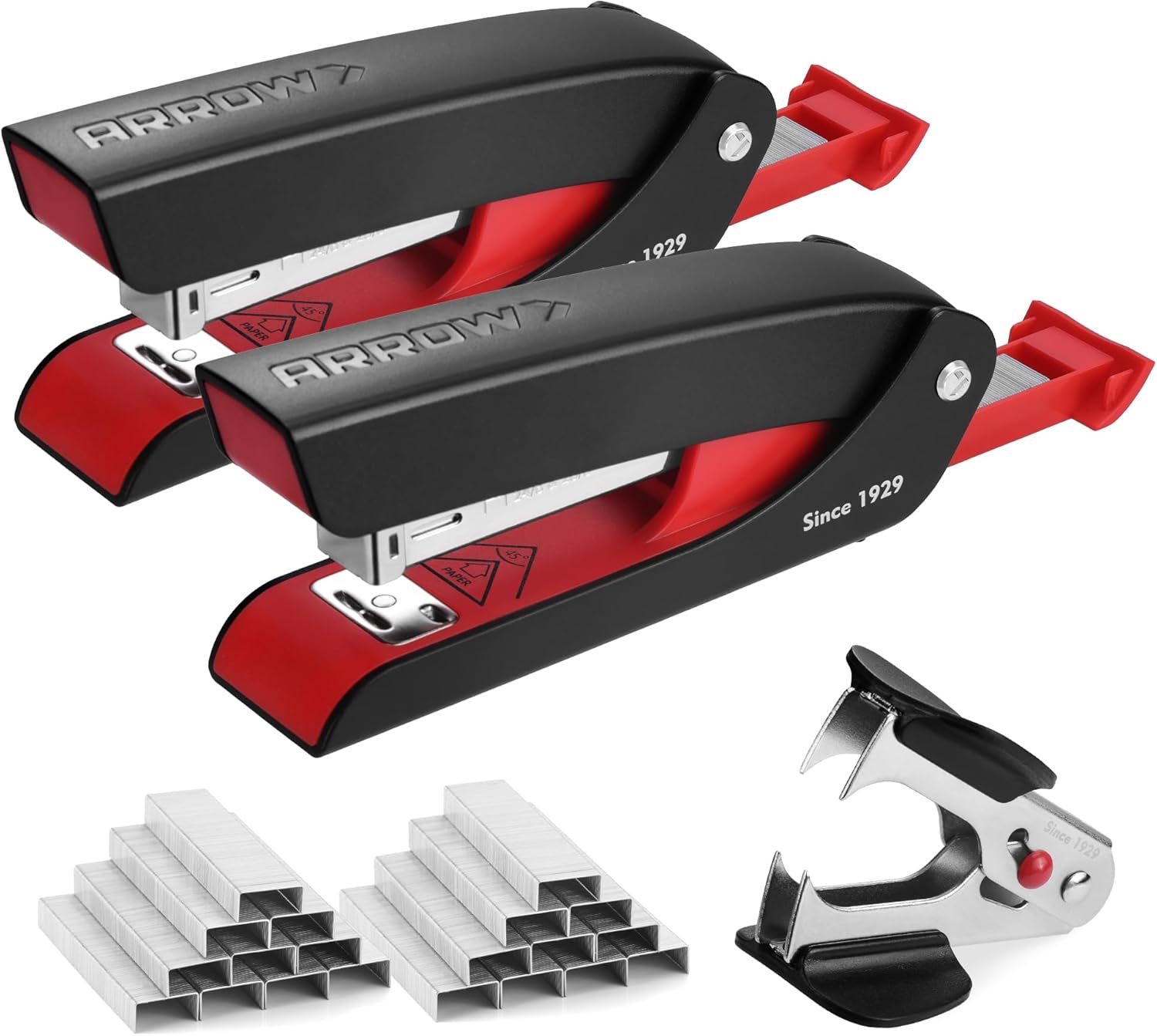 Arrow Office Stapler Set, 25 S - Stapler Half Strip reseña y precio