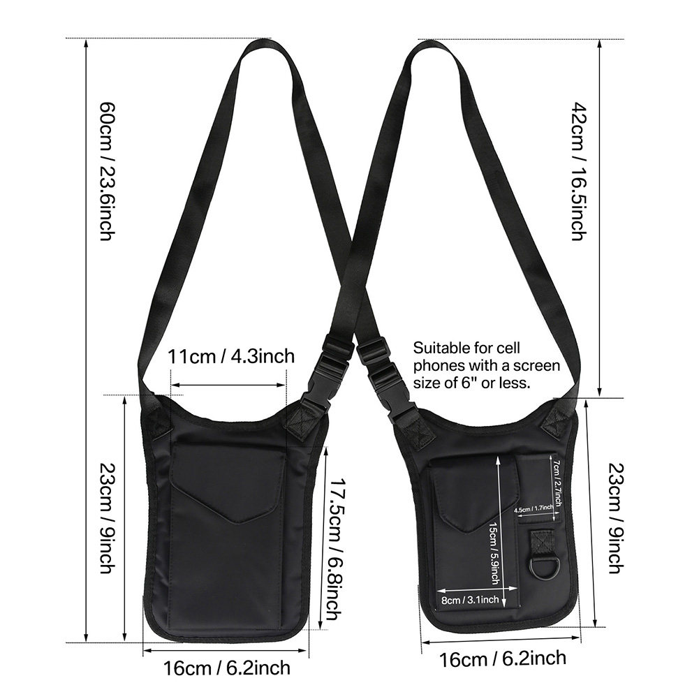 Portable Underarm Wallet Tacti - Index Card Holder reseña y precio