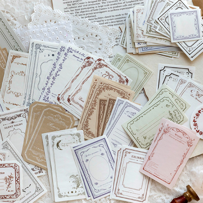 100Pcs/Pack Vintage Notes Mate - Ink Blotter Paper reseña y precio