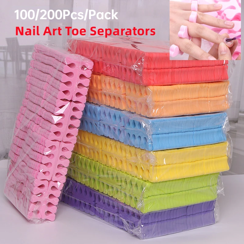100,200pcs/Pack Nail Art Toe S - Gel Refill Pack reseña y precio