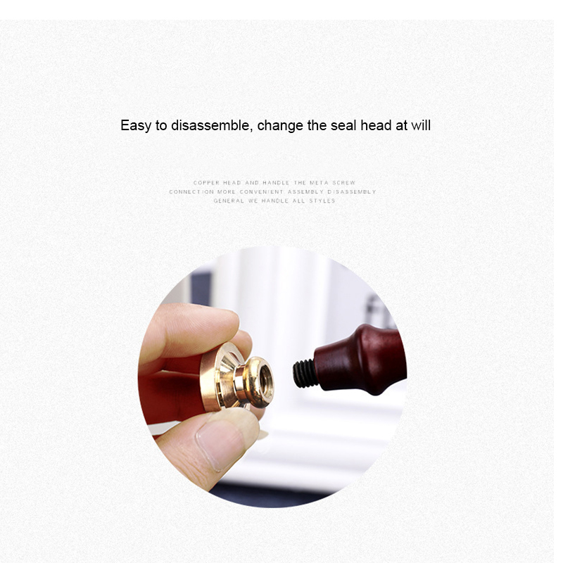 Custom Seal Wax stamp head wit - Wax Seal Stamp Set reseña y precio