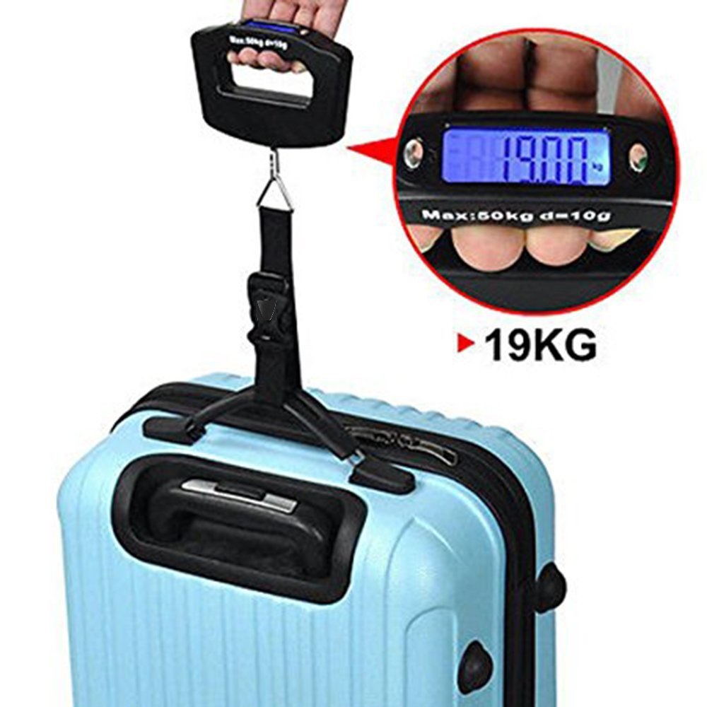 Portable LCD Digital Hanging S - Tape Dispenser Weighted reseña y precio